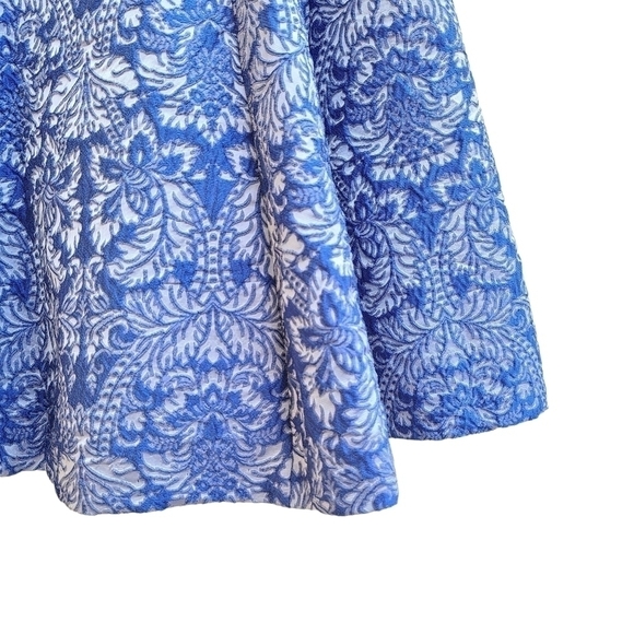 Betsey Johnson Brocade Dress, Sleeveless, Blue, Nordstrom's, Size XS - Picture 4 of 12